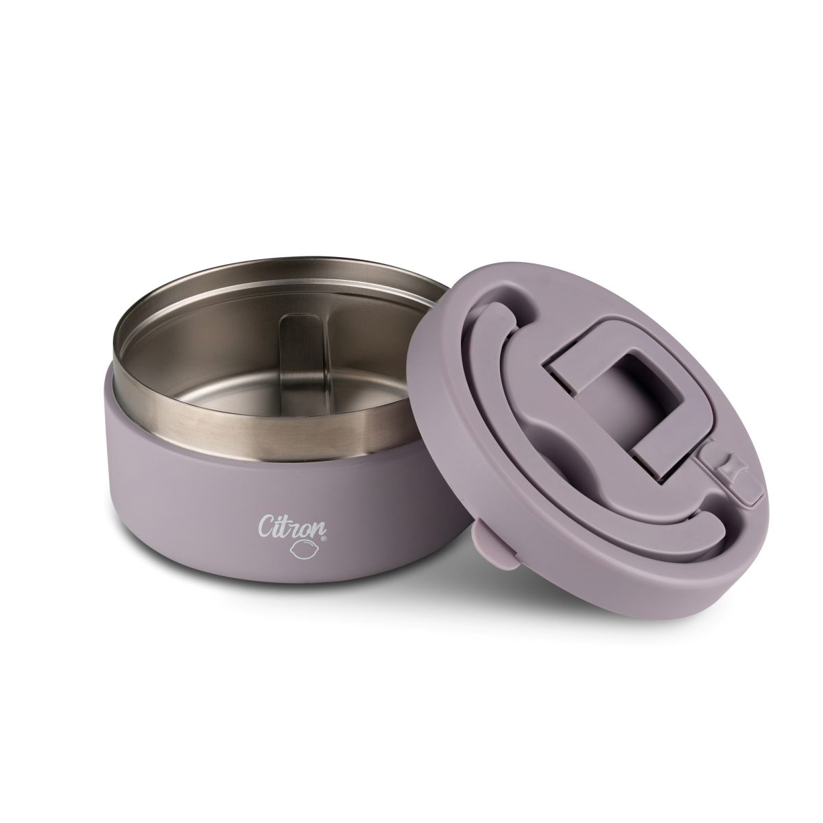 citron-termos-obiadowy-400ml-purple (1) Citron: termos obiadowy z podziałką 400ml Purple - obrazek 2