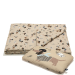 La Millou: PIERRE THE DOG komplet pościeli bawełnianej L