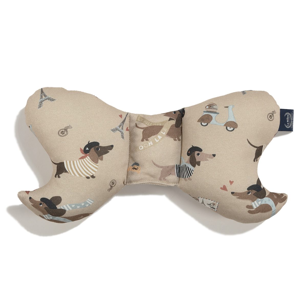LA MILLOU: PIERRE THE DOG poduszka Angel's Wings - obrazek 1