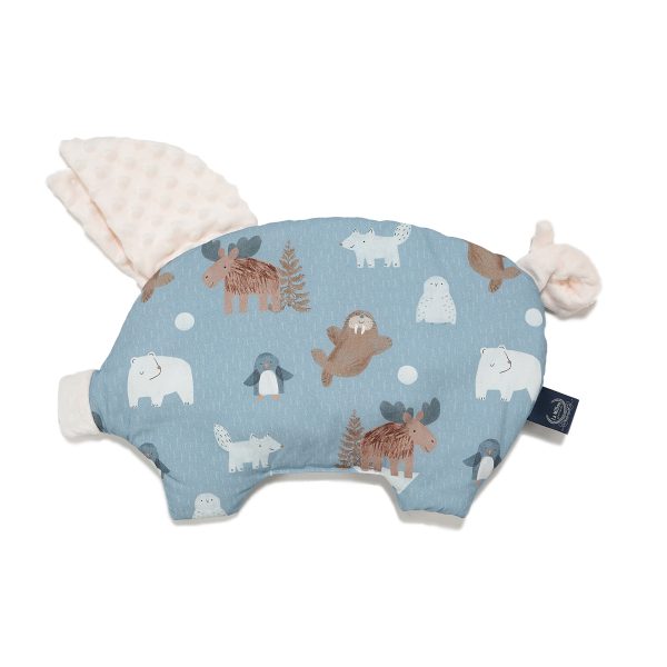 La Millou: ARCTIC FRIENDS poduszka Sleepy Pig Minky