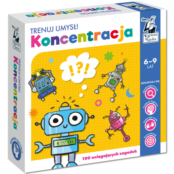 Kapitan Nauka: Koncentracja. Trenuj umysł 6-9 lat
