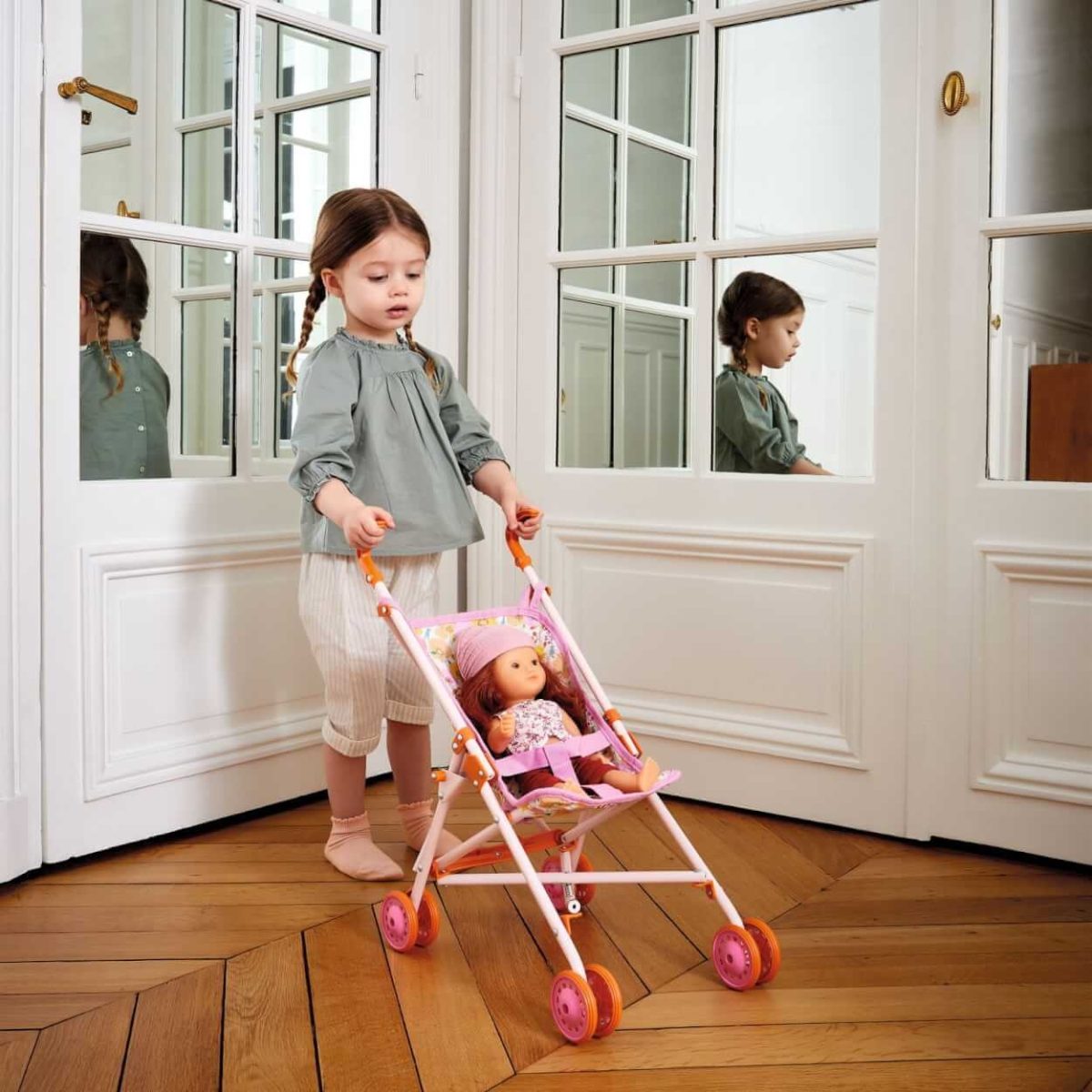 lov5 Djeco: Lalka Sophie 32 cm KOLEKCJA LOVELY POMEA - obrazek 4