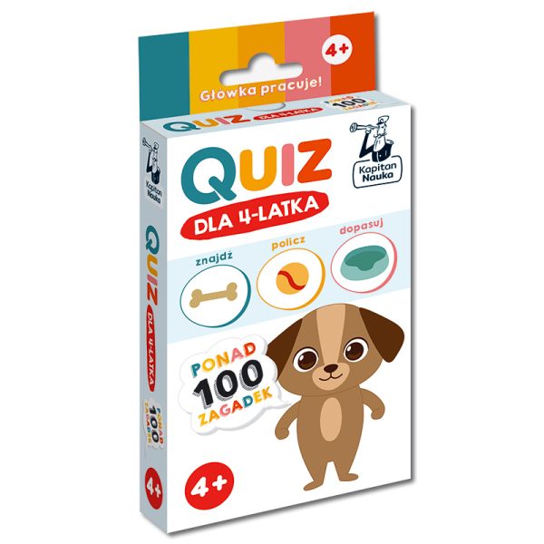 Kapitan Nauka: quiz dla 4-latka