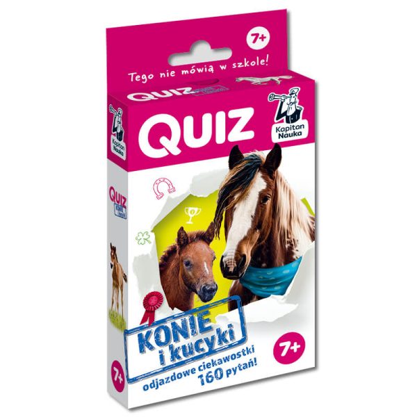 Kapitan Nauka: quiz konie i kucyki