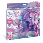 Nebulous Stars: szkicownik z kredkami i naklejkami L Konie Firiaz&Daliaz