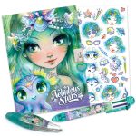 Nebulous Stars: pamiętnik na kłódkę z aplikatorem wzorów Marinia - obrazek 2