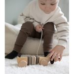 Jabadabado: Drewniany piesek do ciągnięcia - obrazek 2