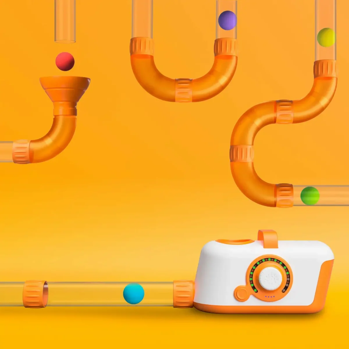 454ZX Fat Brain Toy: Dmuchawa do piłek Air Toobz - obrazek 6