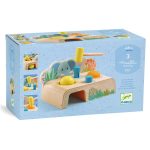 Djeco: Drewniana wbijanka MULTI TAP 18m+ - obrazek 2