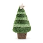 JellyCat: Choinka Świąteczna z Uśmiechniętą Gwiazdką 27 cm