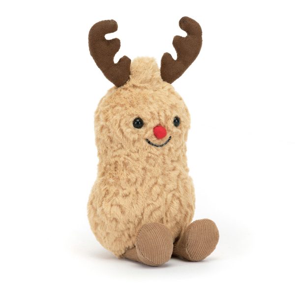JellyCat: WESOŁY FISTASZEK RENIFER 15cm