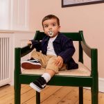 BIBS: STUDIO COLOUR smoczek uspokajający kauczuk Hevea 2-pack IVORY STEEL BLUE S - obrazek 2