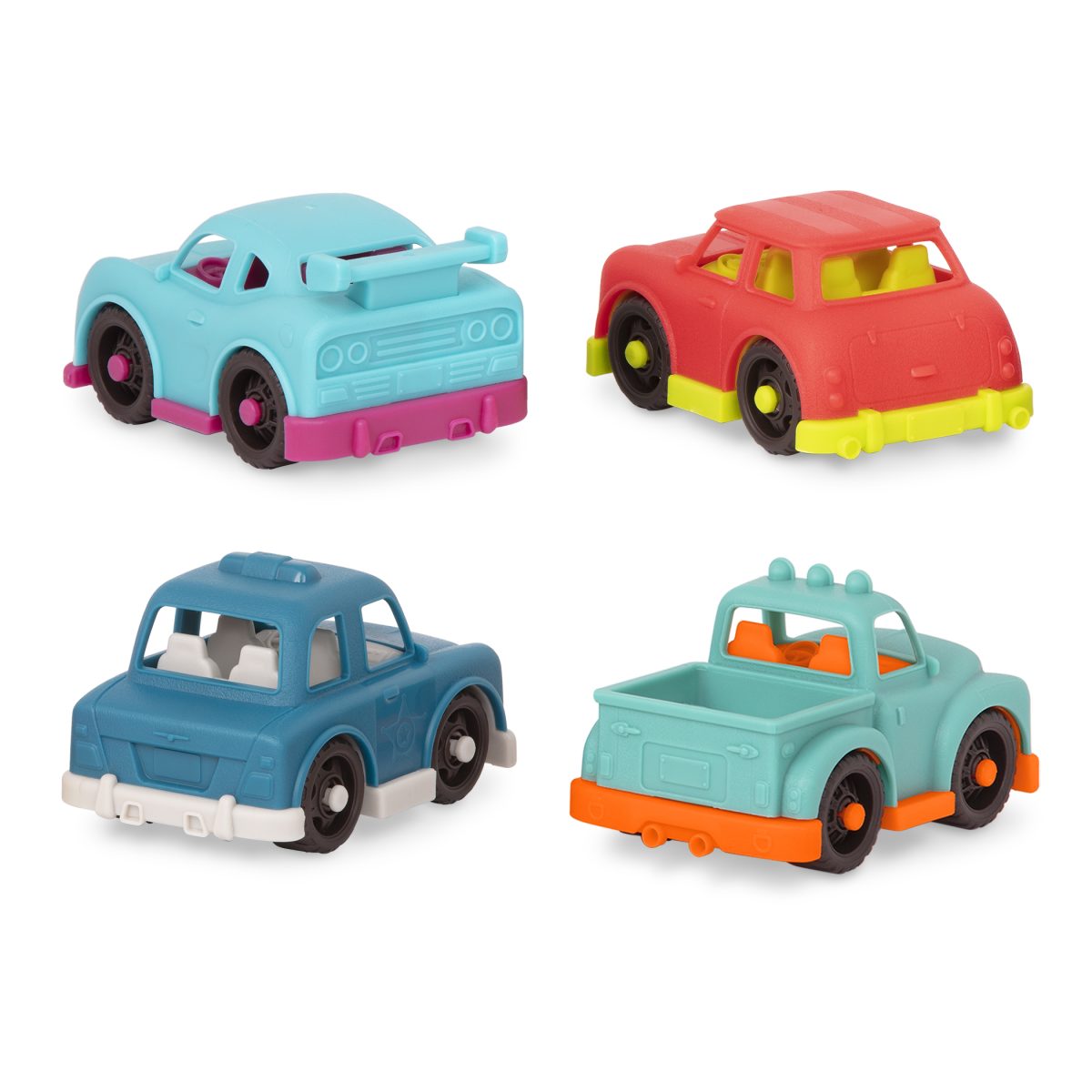 b.toys: zestaw 4 małych autek – seria Happy Cruisers - obrazek 2