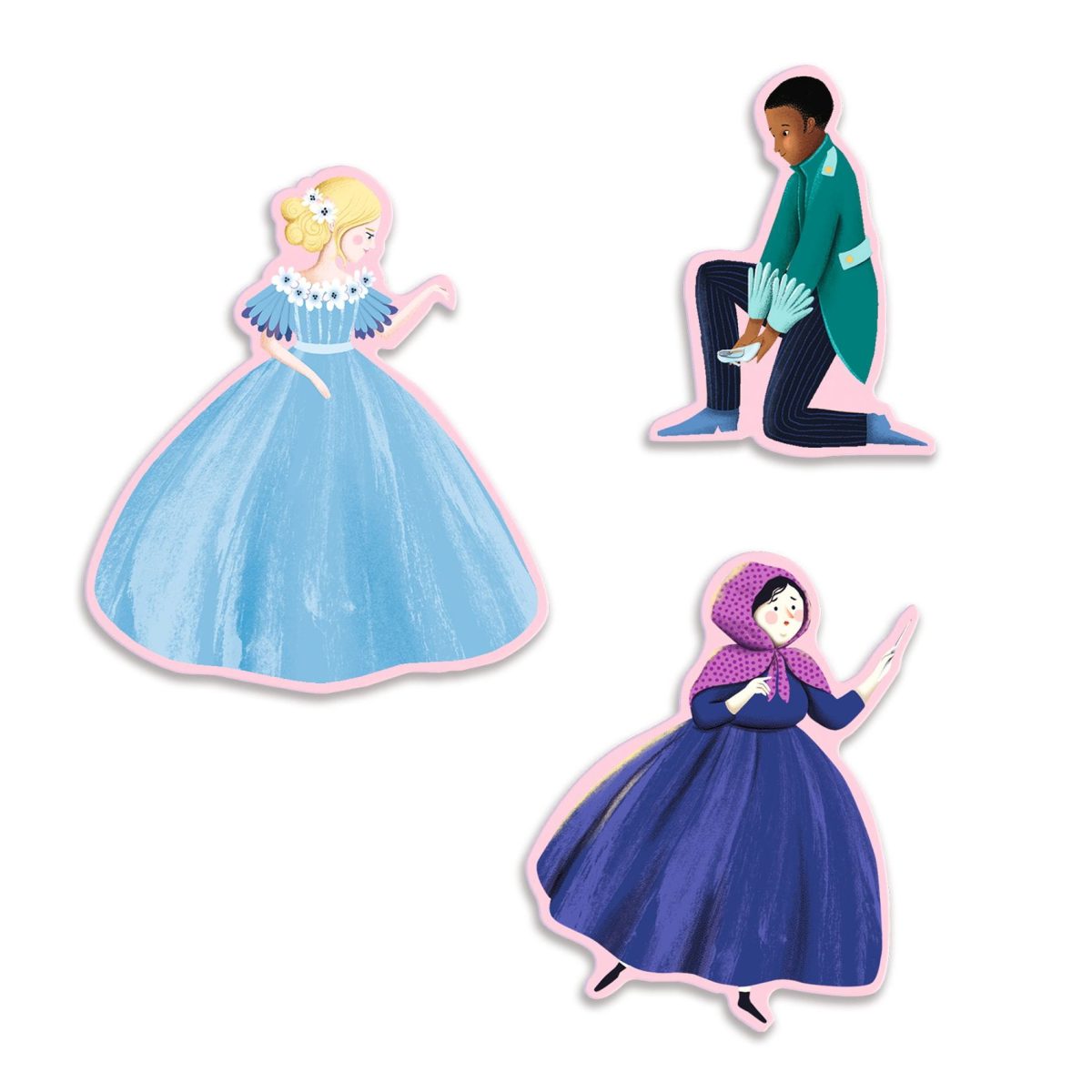 Djeco: Puzzle opowieść - KOPCIUSZEK 54 el. - obrazek 3