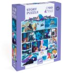 Djeco: Puzzle opowieść - PIĘKNA I BESTIA 100 el.