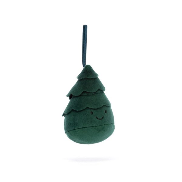JellyCat: Wesoła Choinka Zawieszka 11 cm