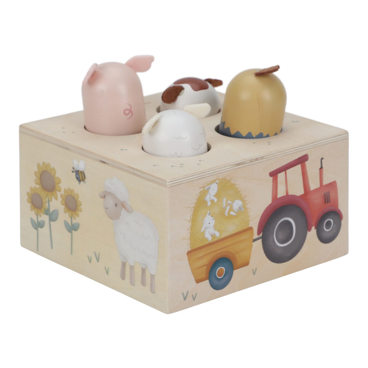 LD7156 - Pop-up Toy (4) Little Dutch: drewniana zabawka pop-up Little Farm - obrazek 5