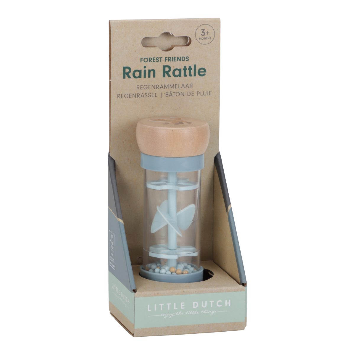LD7236 - Product - Rain Rattle - Forest Friends (5) Little Dutch: grzechotka deszcz Forest Friends - obrazek 5
