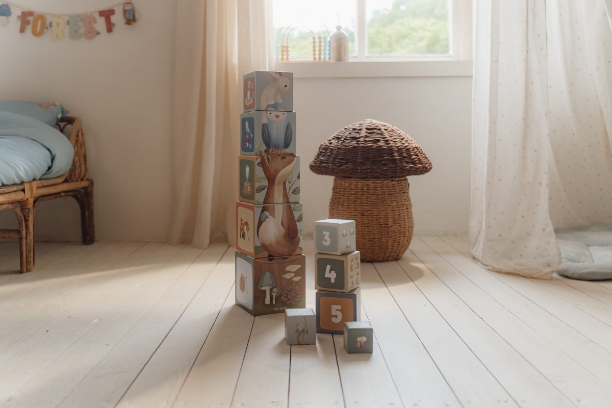 Little Dutch: kartonowa wieża Forest Friends - obrazek 2