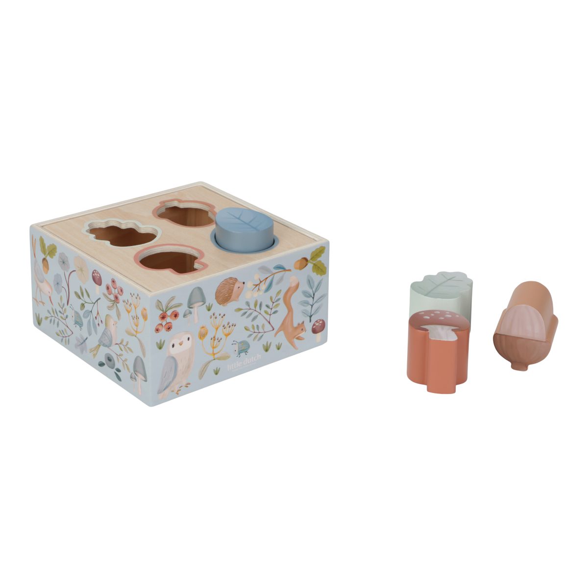 LD7247 - Product - Shape Sorter - Forest Friends (1) Little Dutch: drewniany sorter kształtów Forest Friends - obrazek 2