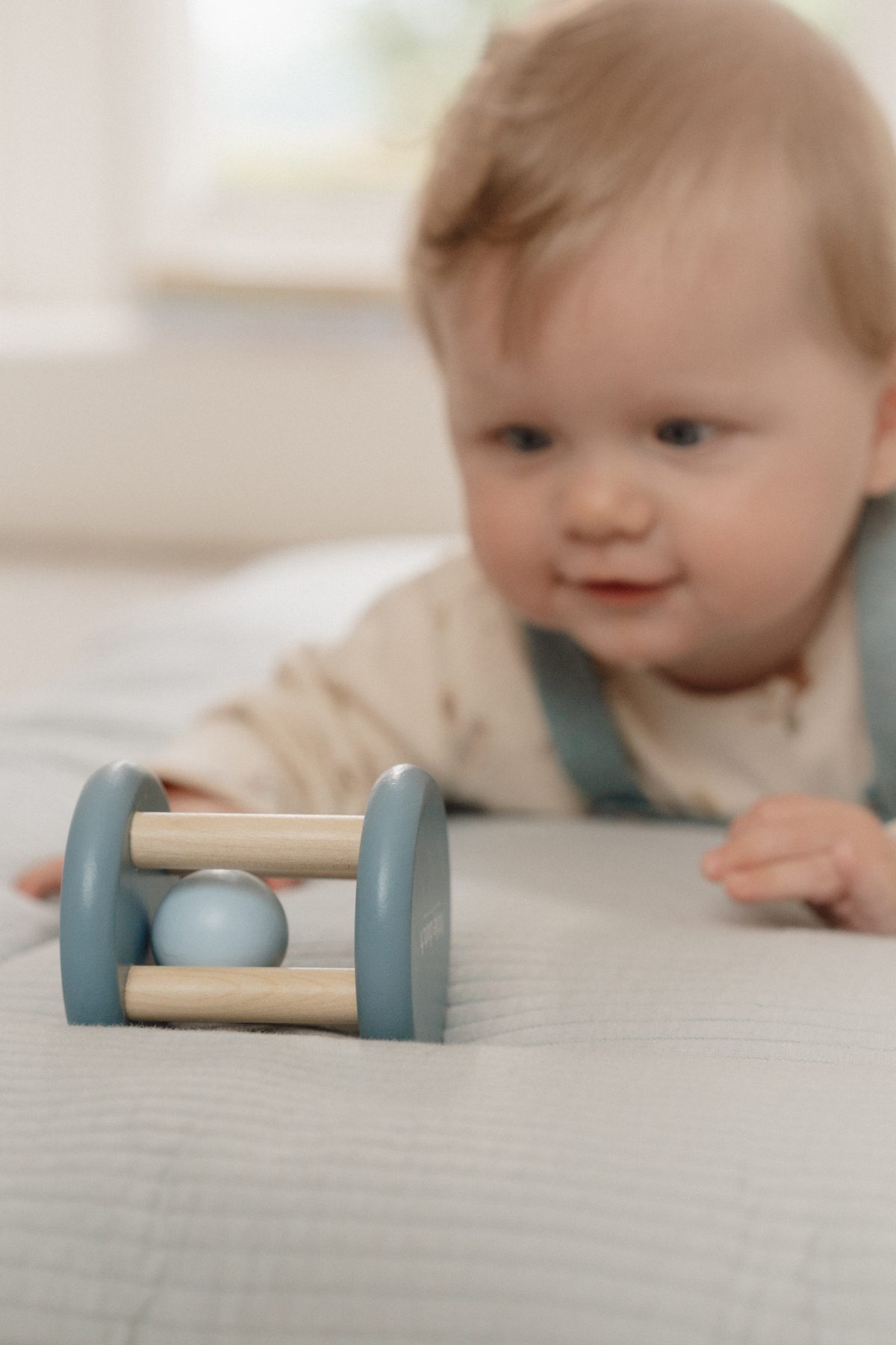 LD7251 - Roller rattle - Forest Friends (2) — kopia Little Dutch: drewniana grzechotka Forest Friends - obrazek 2
