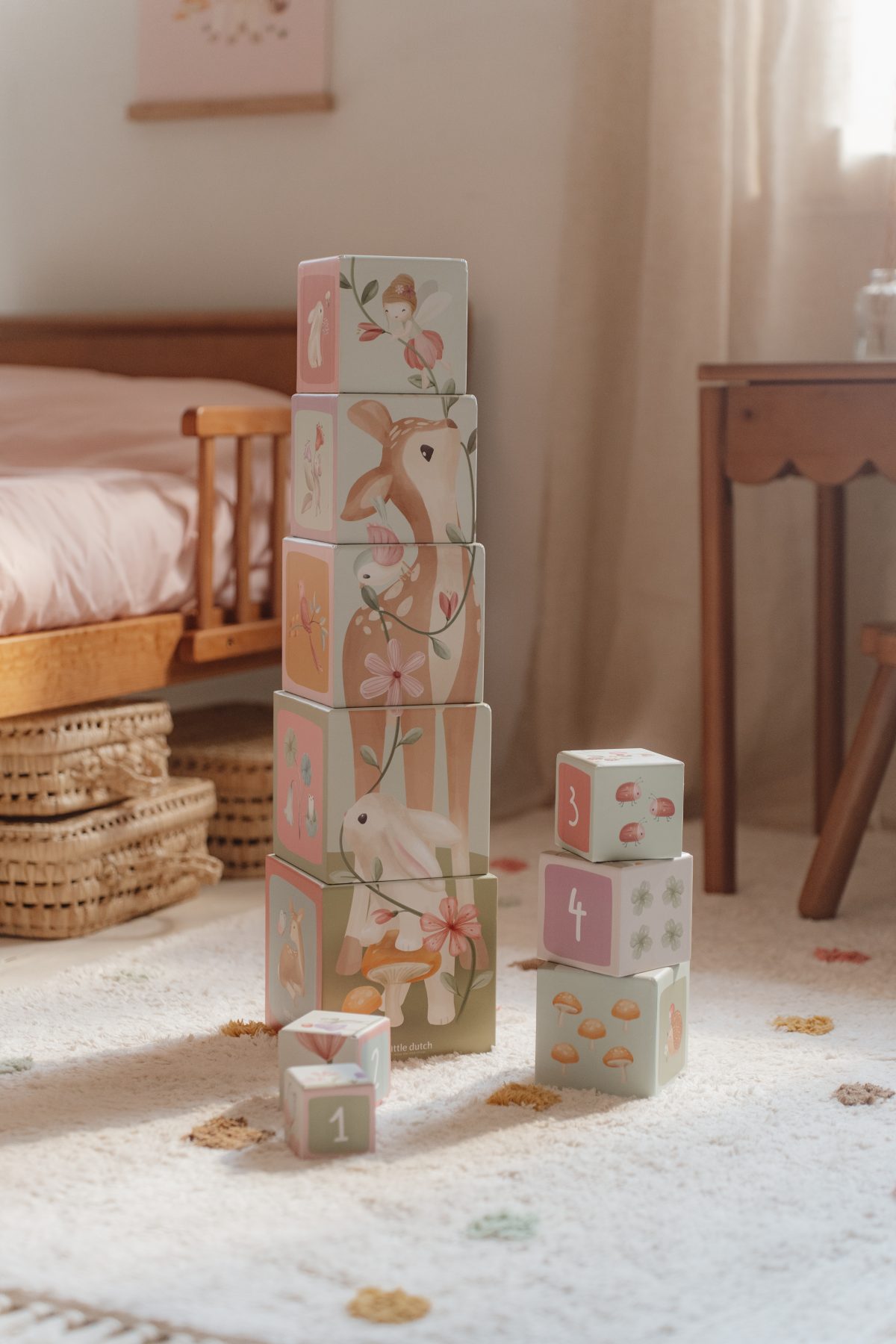 LD7339 - Building Blocks Fairy Garden (5) Little Dutch: kartonowa wieża Fairy Garden - obrazek 2