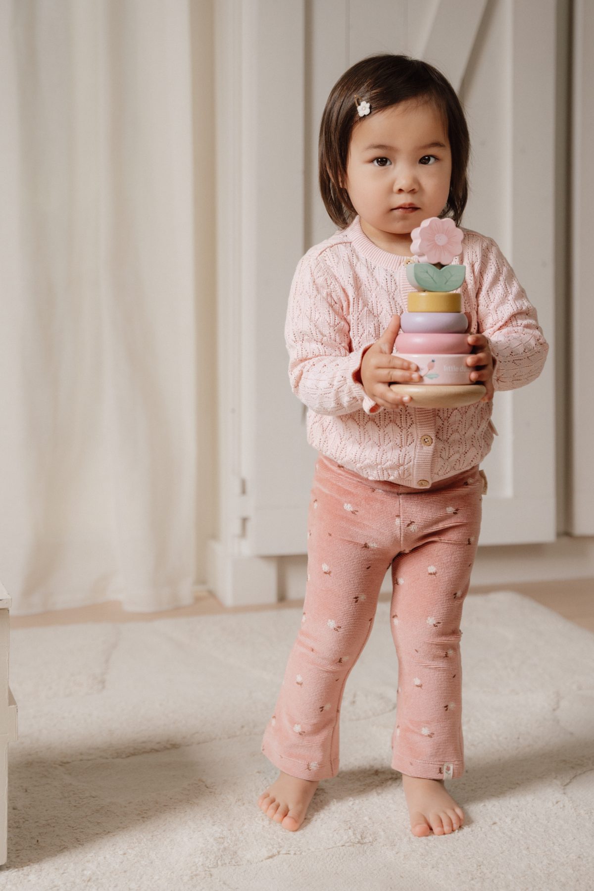 Little Dutch: drewniana układanka piramida Fairy Garden - obrazek 2