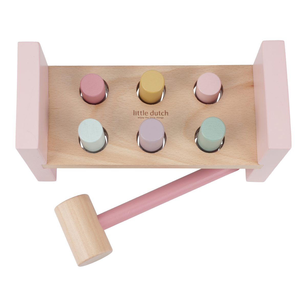 LD7346 - Product - Pounding Bench - Fairy Garden (3) Little Dutch: drewniana przebijanka Fairy Garden - obrazek 3