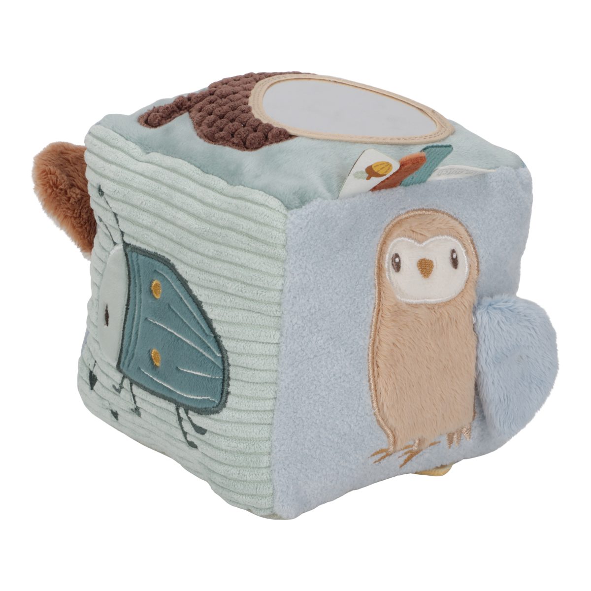 LD8909 - Product - Soft activity cube - Forest Friends (2) Little Dutch: miękka kostka aktywizująca Forest Friends - obrazek 3