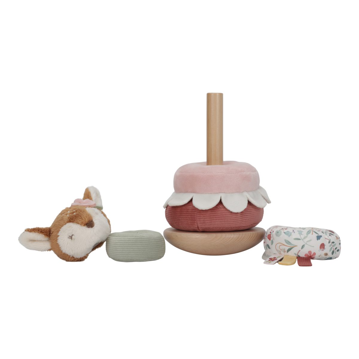 LD9022 - Product - Rocking ring stacker - Fairy Garden (2) Little Dutch: piramida do układania sarenka Fairy Garden - obrazek 3