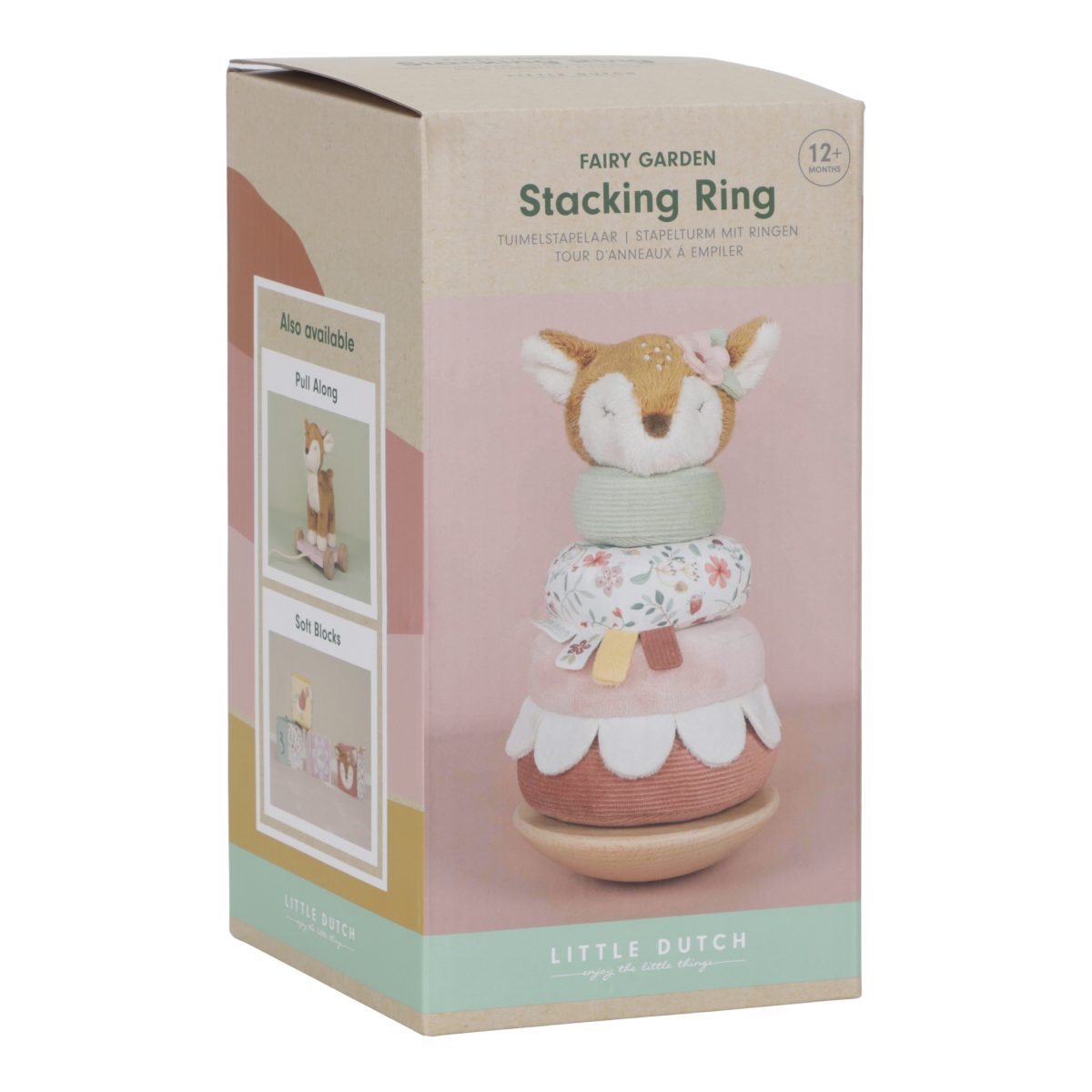 LD9022 - Product - Rocking ring stacker - Fairy Garden (3) Little Dutch: piramida do układania sarenka Fairy Garden - obrazek 4