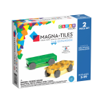 MAGNA-TILES: klocki magnetyczne zestaw do rozbudowy Cars 2 el.