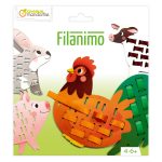 Avenue Mandarine: Przeplatanie wstążką - Zwierzęta z farmy 4+