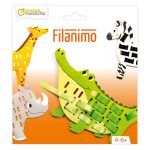 Avenue Mandarine: Przeplatanie wstążką - Zwierzęta z Sawanny 4+