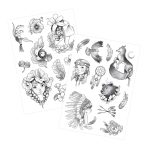 Avenue Mandarine: Tatuaże zmywalne Wild Emmanuelle Colin - obrazek 2