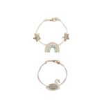 Rockahula Kids: bransoletki 2 szt. Enchanted Rainbow And Swan - obrazek 2
