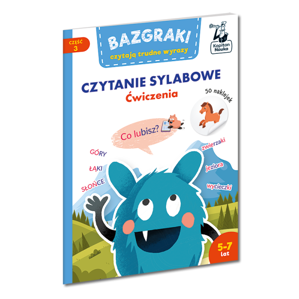 Kapitan Nauka: Bazgraki czytają trudne wyrazy. Ćwiczenia