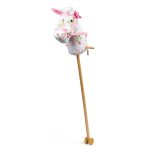 BIGJIGS: konik biegaczek w kwiaty / hobby horse 3+