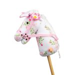 BIGJIGS: konik biegaczek w kwiaty / hobby horse 3+ - obrazek 2