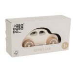 Jabadabado: Drewniany samochód do pchania beżowy - obrazek 3