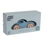 Jabadabado: Drewniany samochód do pchania niebieski - obrazek 3