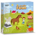 CREA LIGN: Stempelki piankowe Farma 10 sztuk 4+