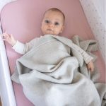 Poofi: Kocyk merino Kyoto kolor: beżowo-szary