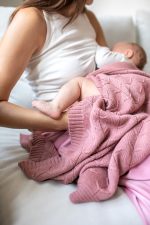 Poofi: Kocyk merino Malmo, kolor różany