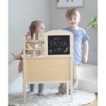 Jabadabado: Kremowa kuchnia drewniana dla dzieci - obrazek 2