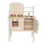 Jabadabado: Kremowa kuchnia drewniana dla dzieci - obrazek 5