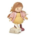 Tender Leaf Toys: Laleczka Amy i jej królik - obrazek 4