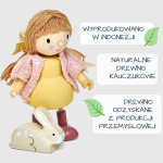 Tender Leaf Toys: Laleczka Amy i jej królik - obrazek 2