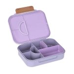 Lassig Lunchbox Bento z przegródkami Little Gang Heart lilac - obrazek 2
