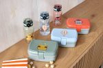 Lassig Zestaw Lunchbox + butelka - bidon 460ml Tiny Drivers Wóz strażacki - obrazek 2